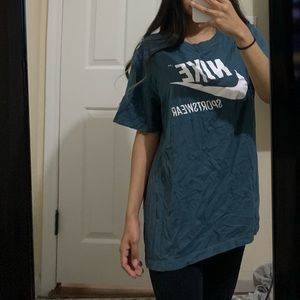 Blueish Nike shirt